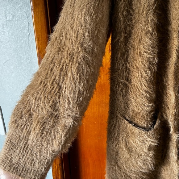 Light brown furry cardigan - Picture 6 of 8